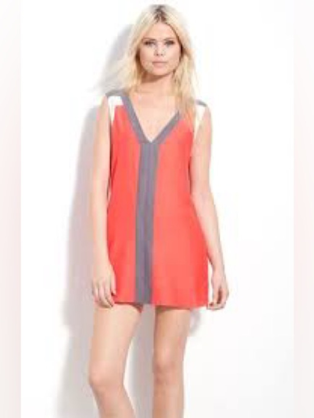 Parker Silk Mini Shift Dress